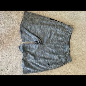 Grey nike shorts
